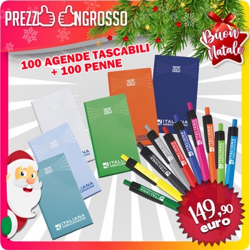 PROMUOVI LA TUA AZIENDA CON LE TUE AGENDE TASCABILI  E PENNE  PERSONALIZZATE! 