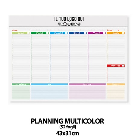 PA802 (PLANNING MULTICOLOR) personalizzato