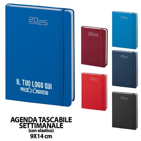 PB546 (AGENDA SETTIMANALE NOTES) personalizzata