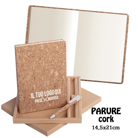 PB574 (PARURE, NOTES E PENNA) personalizzata