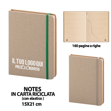 PB588 (NOTES RIGHE) personalizzato